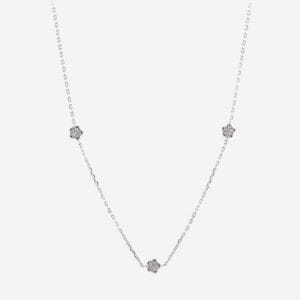 سبعة ورود تشوكر فضة