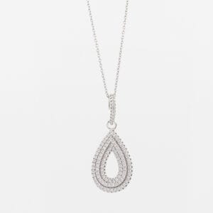 دمعة ثلاثية الأشواط ، تعليقة فضة