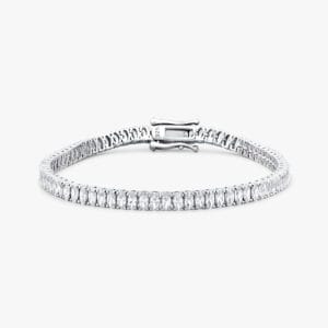 أسوارة تنس فضة سيزي بيضاوي – شنكار (2 ملي)