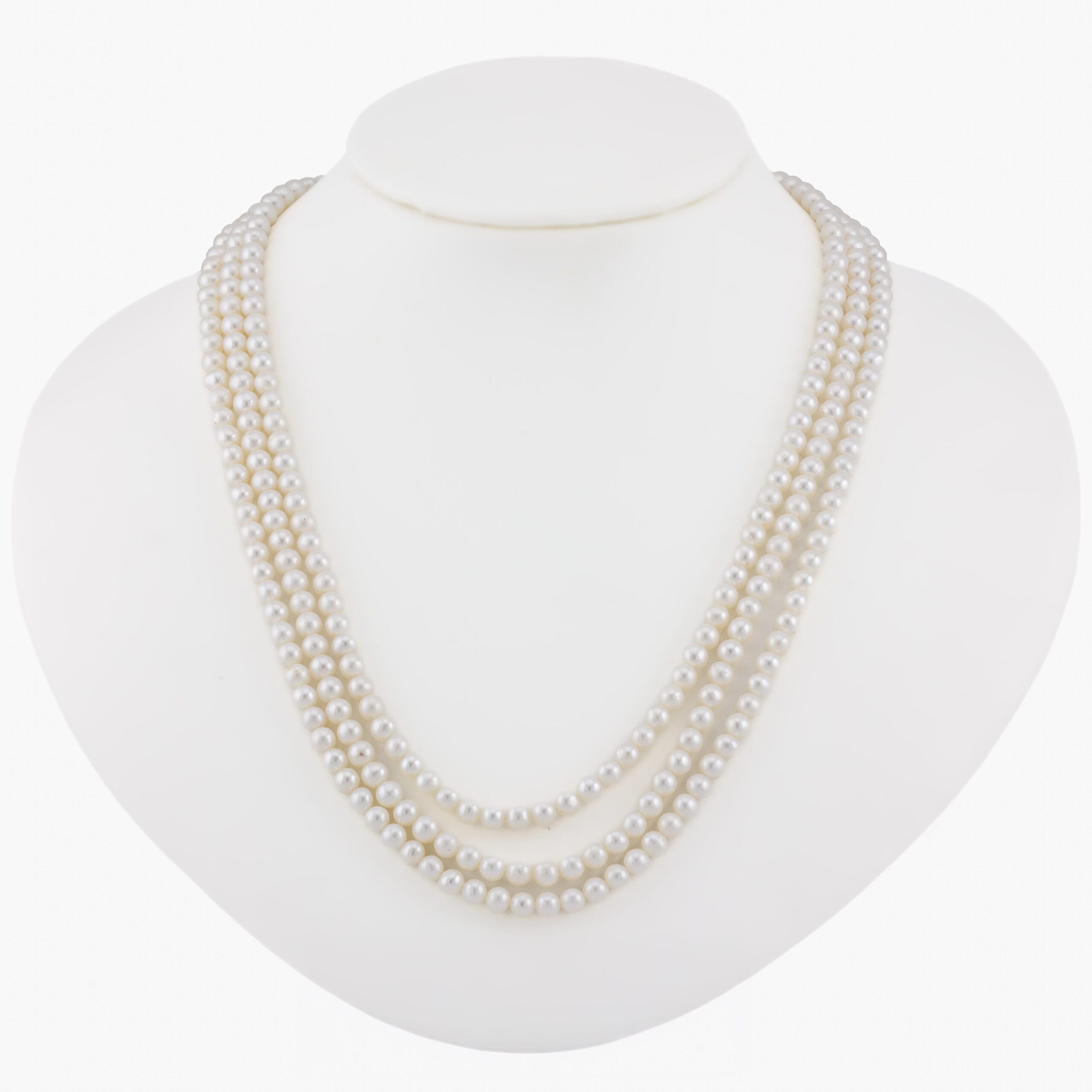 4 ملي 17 انش ثلاثي الأدوار ، عقد لؤلؤ - الصورة 2