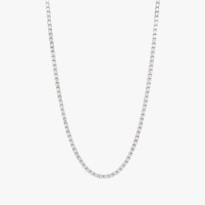 تنس (2.5 ملي-45 سم)،عقد فضة شنكار رباعي