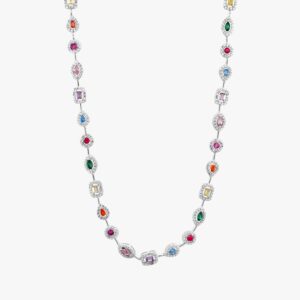 شذى هالو (ملون) ، عقد فضة