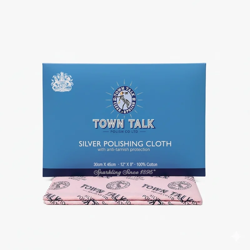 فوطة تنظيف الفضة وتلميع الفضة الأصلية مقاس كبير