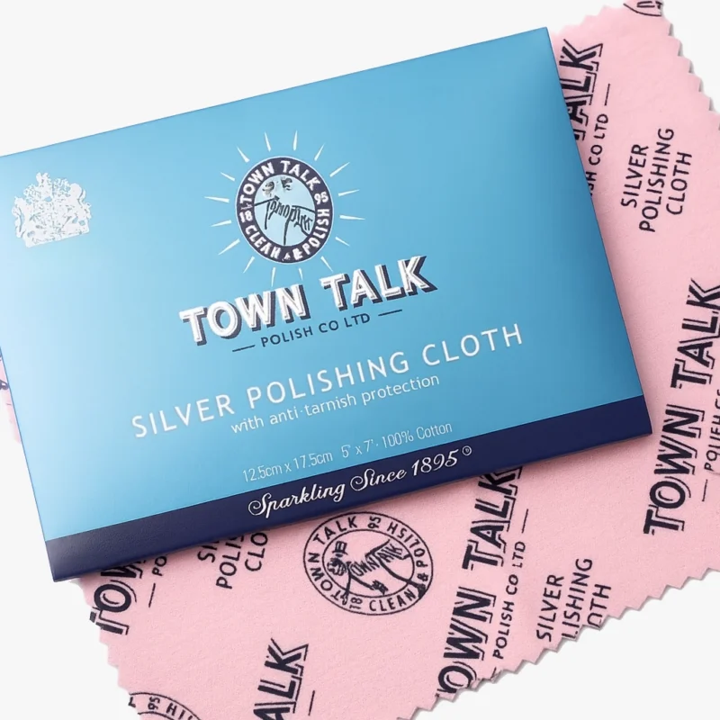 فوطة تنظيف الفضة وتلميع الفضة الأصلية مقاس صغير