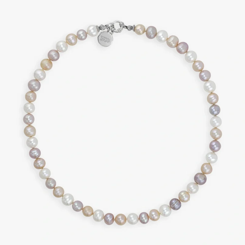 عقد لؤلؤ الملون (8 ملي)