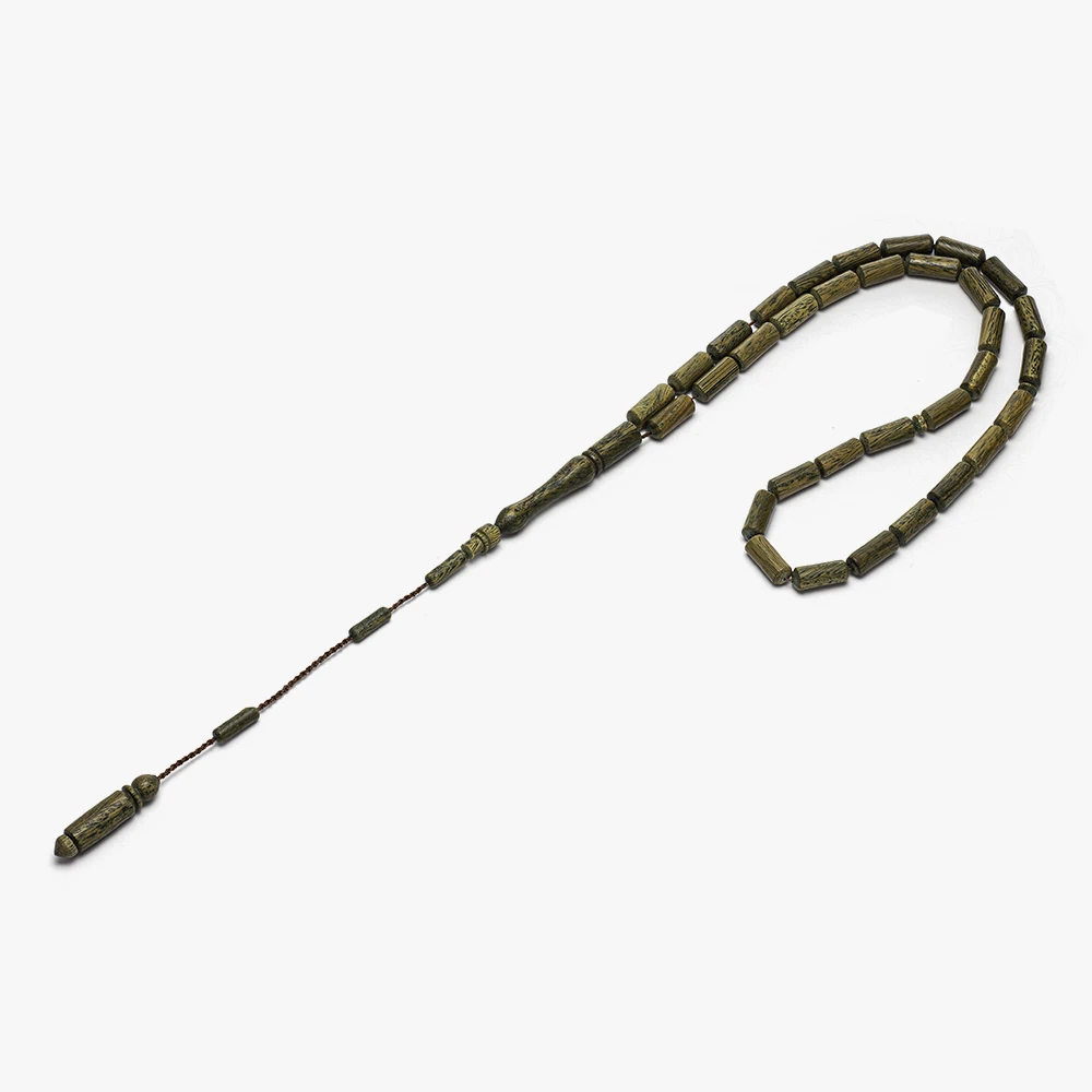 سبحة من خشب الصندل الأخضر (كبسولة) - الصورة 2