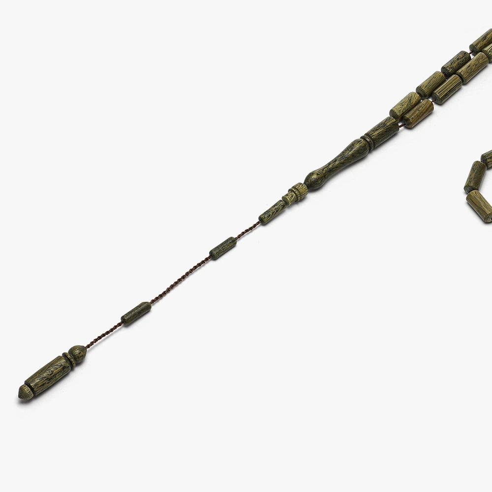 سبحة من خشب الصندل الأخضر (كبسولة) - الصورة 4