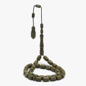 سبحة من خشب الصندل الأخضر (برميلي)