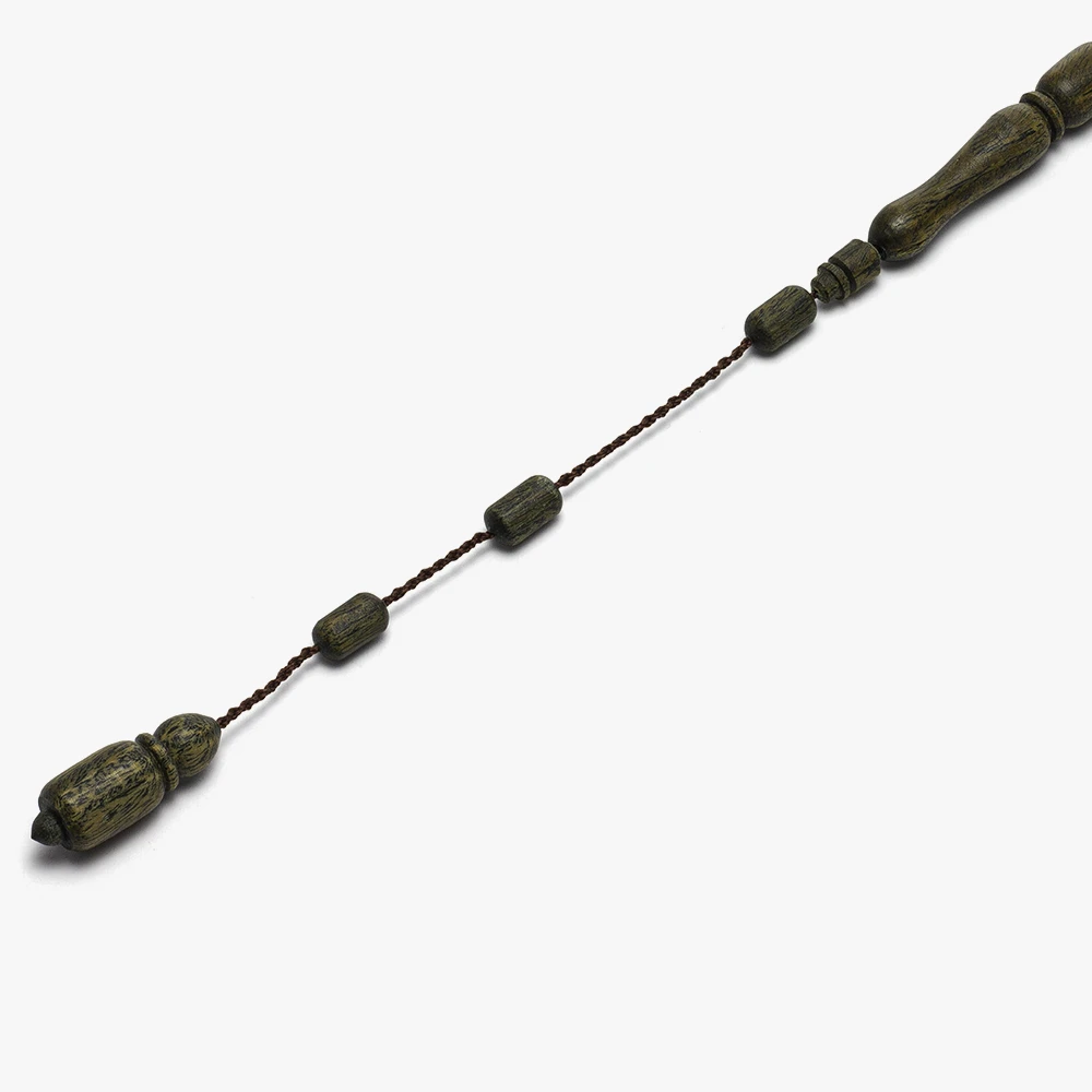 سبحة من خشب الصندل الأخضر (برميلي) - الصورة 4